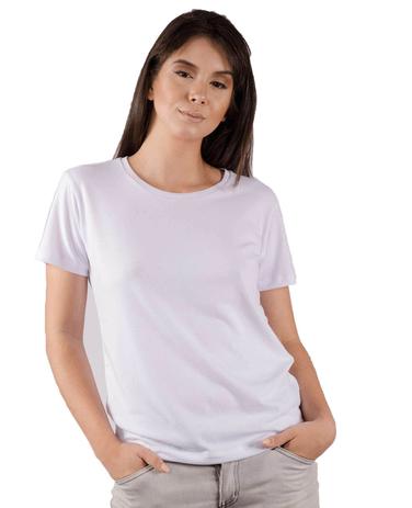 blusa manga curta branca feminina