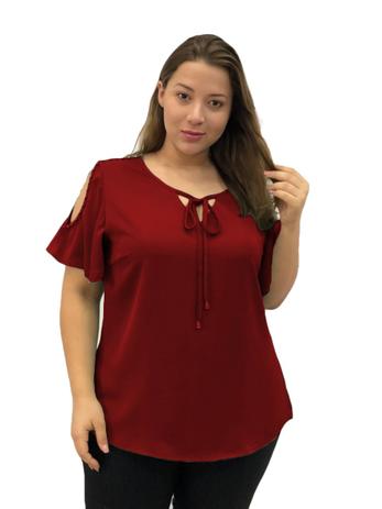 blusas plus size baratas no atacado