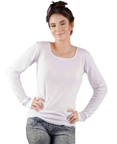 blusa branca feminina canelada