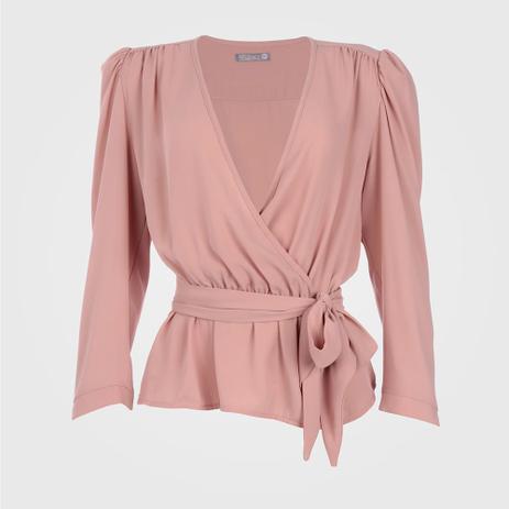 Blusas transpassadas femininas Clearance