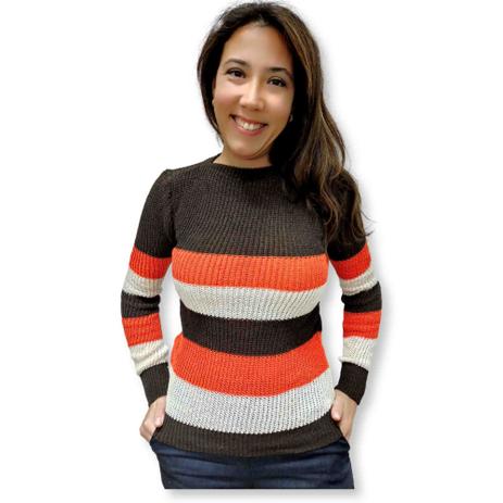 blusa de frio longa feminina
