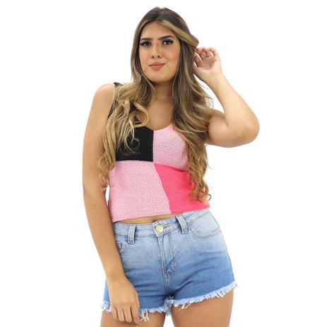 blusas coloridas de trico