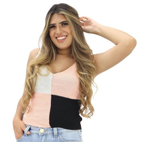 blusas coloridas de trico