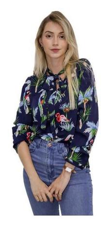 blusas femininas gola choker