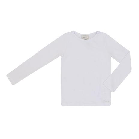 Blusa Infantil Basica Momi Manga Longa Branco Menor preço em Blusa Infantil Basica Momi Manga Longa Branco