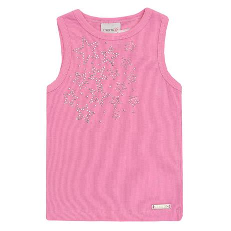 Blusa Infantil Feminina Momi Basica Ribana Estrela Menor preço em Blusa Infantil Feminina Momi Basica Ribana Estrela