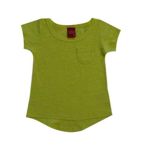 blusa infantil menina flamê amarelo melão kyly Menor preço em blusa infantil menina flamê amarelo melão kyly