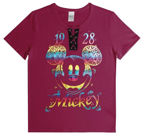 Blusa Juvenil Com Detalhe de Ilhós e Estampa do Mickey Metalizada Colorida. D30993 - Cativa disney Menor preço em Blusa Juvenil Com Detalhe de Ilhós e Estampa do Mickey Metalizada Colorida. D30993 - Cativa disney