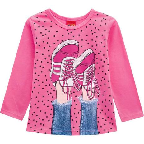 Blusa kyly manga longa Clearance