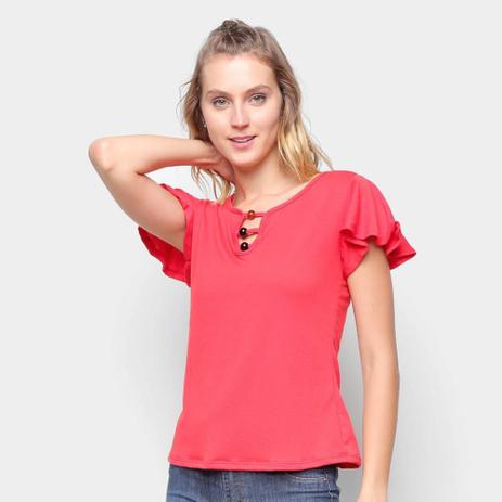 blusas con manga de olan