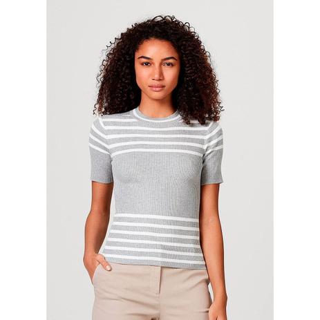 blusa manga curta feminina hering
