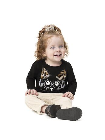 blusa de manga longa bebe