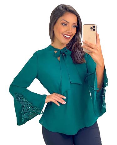 blusa manga longa evangelica