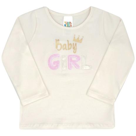 blusa de manga longa bebe