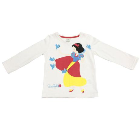 vestido branca de neve manga longa