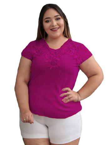 blusas plus size jovem