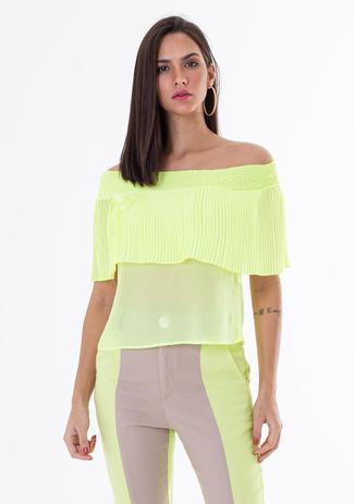 modelo blusa ombro a ombro