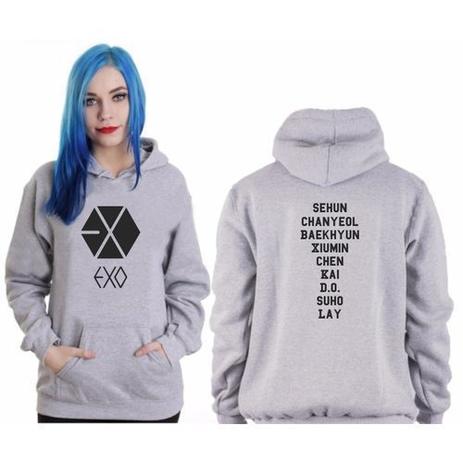 exo moletom com capuz