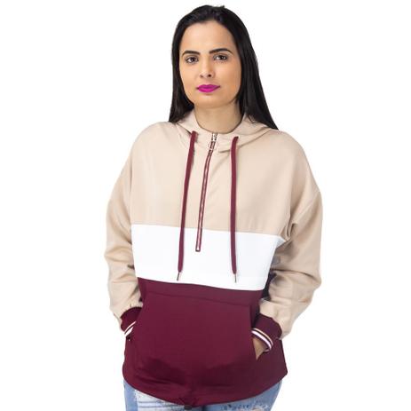 moletom com capuz zipper polos