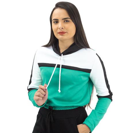plus size cropped zip up moletom com capuz