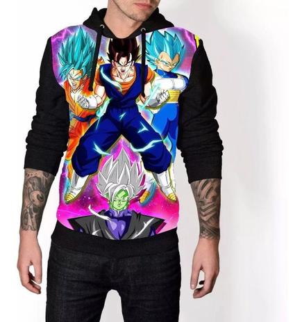 blusa moletom dragon ball z