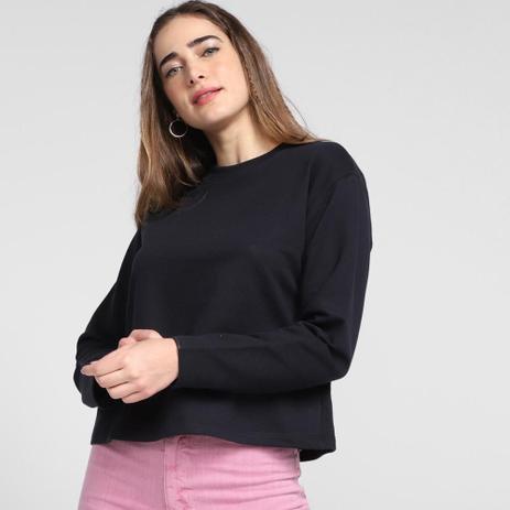 blusa moletom feminina lisa