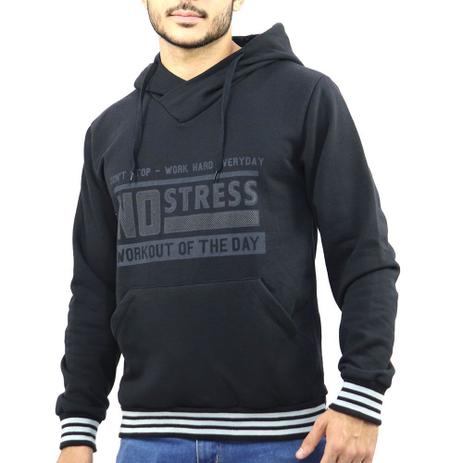 mens black superdry moletom com capuz