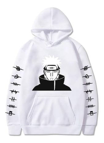 Moletom naruto branco Clearance