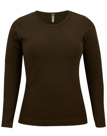 blusas marrons