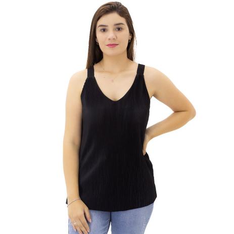 blusa plissada