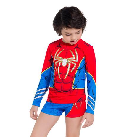 blusa infantil marvel