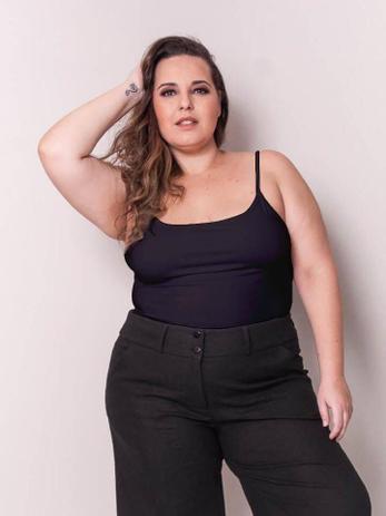 regata basica plus size