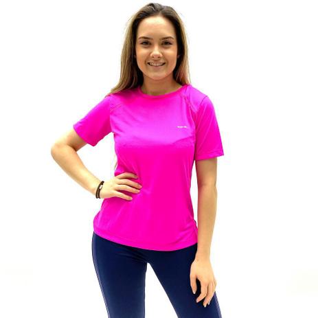 blusa rosa neon feminina
