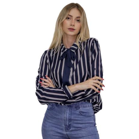 blusa social feminina jeans