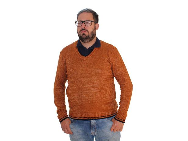 casaco laranja masculino