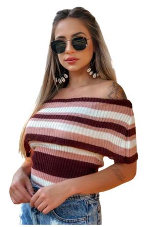 blusa de trico para verao