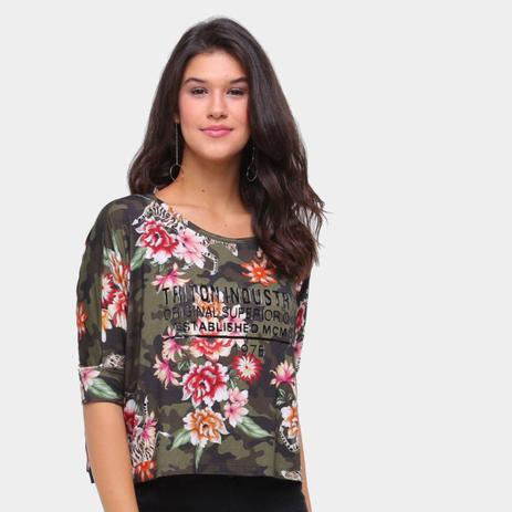 blusa triton feminina
