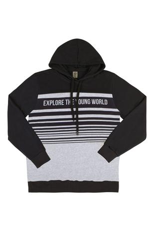 three colour moletom com capuz