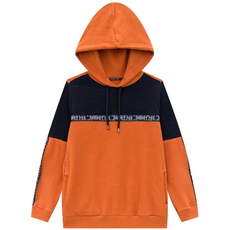 orange fox moletom com capuz