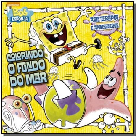 Bob esponja colorindo o fundo do mar - livro de co - Ciranda cultural Menor preço em Bob esponja colorindo o fundo do mar - livro de co - Ciranda cultural