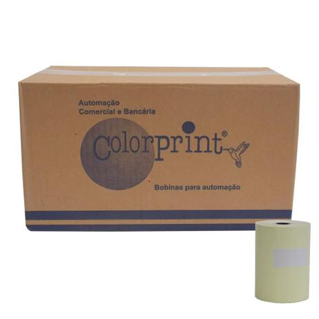 Bobina Térmica 57X40m Amarela Colorprint C/30 Unidades Menor preço em Bobina Térmica 57X40m Amarela Colorprint C/30 Unidades