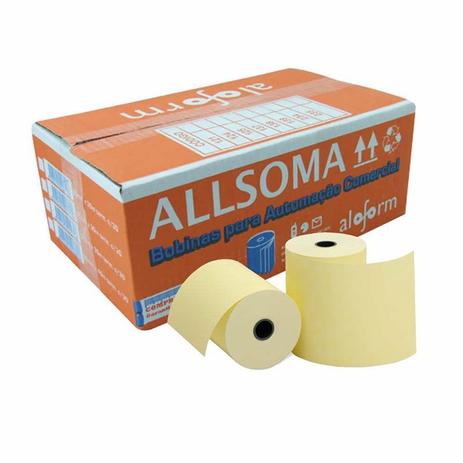 Bobina Térmica 80x40 Caixa 30 Rolos Amarela - AloForm é ruim? Bobina Térmica 80x40 Caixa 30 Rolos Amarela - AloForm é boa?
