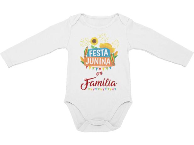 Body Bebe Festa Junina Em Familia Minha Primeira Festa Junina Arraia Branca Del France No Magalu Magazine Luiza