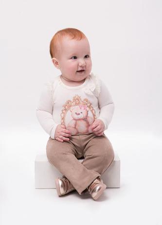 Body Bebe Menina Kiki Xodo Kiki Xodo Body Para Bebes Magazine Luiza