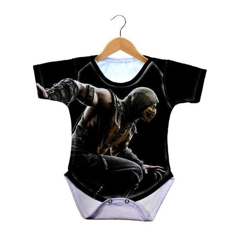 Body Bebe Mortal Kombat X Scorpion Attack 429k Body Para Bebes Magazine Luiza Body Bebe Mortal Kombat X Scorpion Attack 429k Body Para Bebes Magazine Luiza