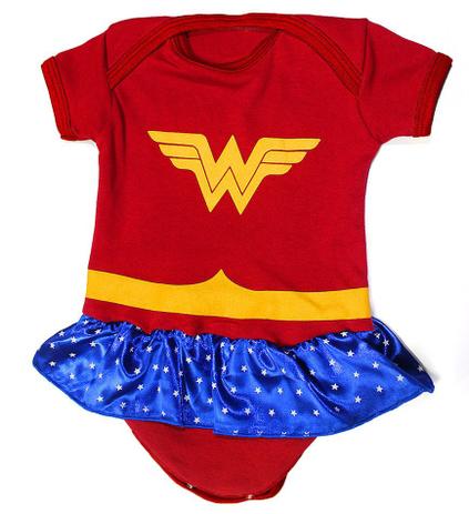 Body bebê Mulher maravilha Roupa infantil Fantasia M2 Heroi - Heróis Menor preço em Body bebê Mulher maravilha Roupa infantil Fantasia M2 Heroi - Heróis