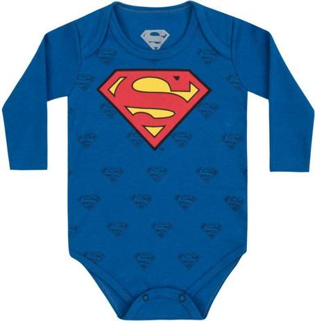Body Bebê Super Homem Menino Marlan Menor preço em Body Bebê Super Homem Menino Marlan