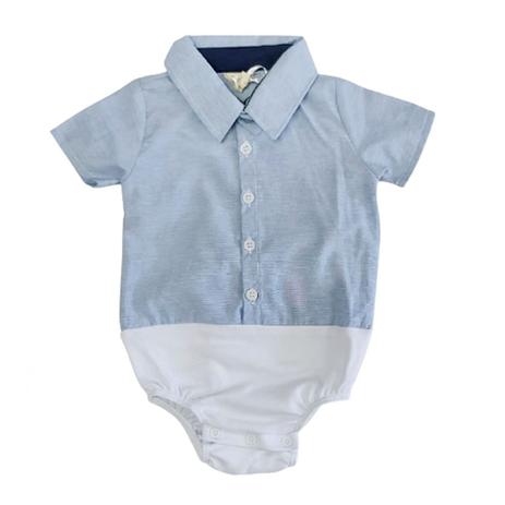 camisa curta com gravata