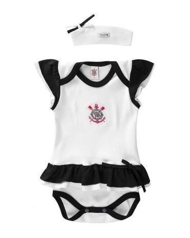Body Corinthians Com Vestido e Tiara Oficial - Revedor Menor preço em Body Corinthians Com Vestido e Tiara Oficial - Revedor