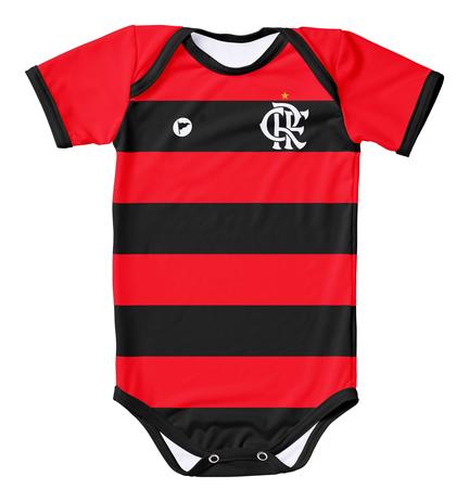 bebe com camisa do flamengo